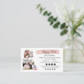 Carte De Visite Nähen der Visitenkarte. (Debout devant)