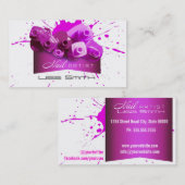 Carte De Visite Nail Artist (Devant / Derrière)