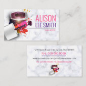 Carte De Visite Nail Artist / Manicure (Devant / Derrière)
