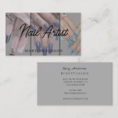 Carte De Visite Nail Beauty (Devant / Derrière)