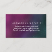 Carte De Visite Nail Studio Designer Galaxy Art (Dos)