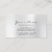 Carte De Visite Nails Art Candy rose Grey Manucure Pedicure (Dos)