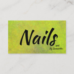 Carte De Visite Nails Art Moderne Beauté
