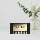 Carte De Visite Nails Artist Elegant (Debout devant)