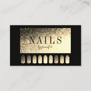 Carte De Visite Nails Artist Elegant