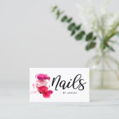 Carte De Visite Nails Chic Calligraphie (Debout devant)