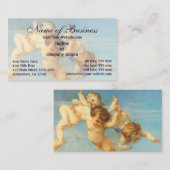 Carte De Visite Naissance de Vénus, Angels détails par Cabanel (Devant / Derrière)
