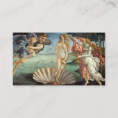 Carte De Visite Naissance de Vénus par Sandro Botticelli (Dos)