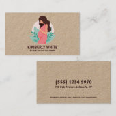 Carte De Visite Naissance et post-partum Doula (Devant / Derrière)