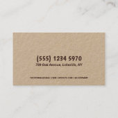 Carte De Visite Naissance et post-partum Doula (Dos)