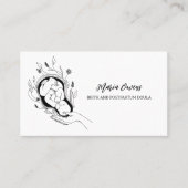 Carte De Visite Naissance et post-partum Doula Lactation de la sag (Devant)