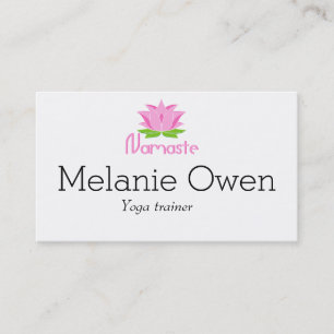 Carte De Visite Namaste