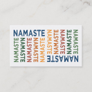 Carte De Visite Namaste Cute
