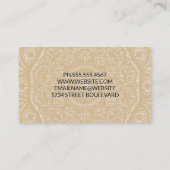 Carte De Visite Namaste Mandala Motif (Dos)