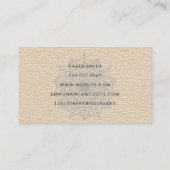 Carte De Visite Namaste Yoga Motif tribal (Dos)