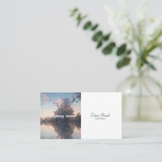 Carte De Visite Name Cards Classical design (Debout devant)