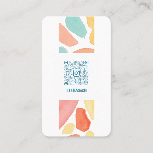 Carte De Visite NameCard 5 名刺 (Dos)