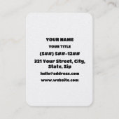 Carte De Visite Nani ? ! な に ? ! Quoi ? ! Nihongo japonais (Dos)