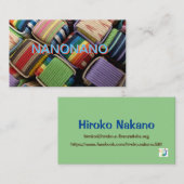Carte De Visite nanonano (Devant / Derrière)