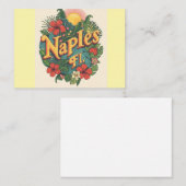 Carte De Visite Naples florida rêvant (Devant / Derrière)