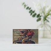 Carte De Visite Napoléon croisant les Alpes, par David (Debout devant)