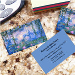 Carte De Visite Nappes D'Eau<br><div class="desc">Water Lilies est une série de plus de 200 peintures à l'huile réalisées par l'impressionniste Claude Monet français. Ce tableau, achevé en 1919, présente des tons bleu et rose.</div>