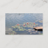 Carte De Visite Nappes d'eau sur l'eau (Dos)