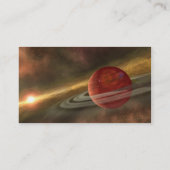 Carte De Visite NASA Planètes et planètes naines (Dos)