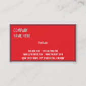 Carte De Visite Nastassie (Dos)