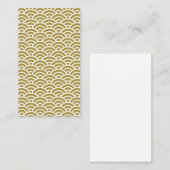 Carte De Visite NATANEYU 117 Vagues Seigaiha - Energetic Ver. (Devant / Derrière)