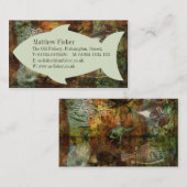 Carte De Visite Natation contre la marée (Devant / Derrière)