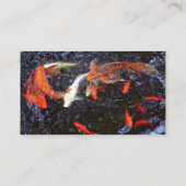 Carte De Visite Natation Koi (Dos)