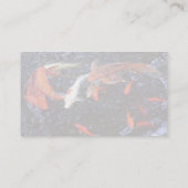 Carte De Visite Natation Koi (Dos)