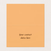 Carte De Visite Native American Kokopelli (Intérieur déplié)