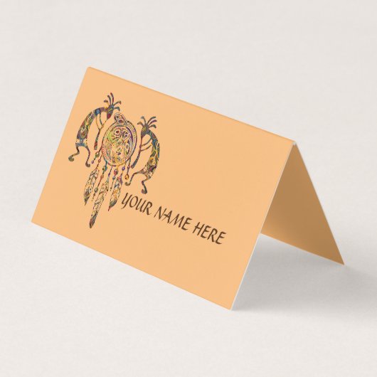 Carte De Visite Native American Kokopelli (Devant)