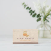 Carte De Visite Natural Honey Apiary (Debout devant)