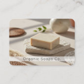 Carte De Visite Natural Organic Soap QR Code  (Devant)