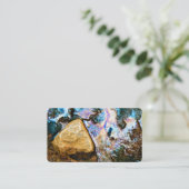 Carte De Visite nature abstraite eau morte (Debout devant)