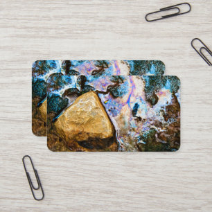 Carte De Visite nature abstraite eau morte