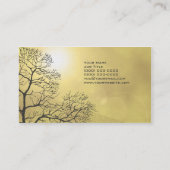 Carte De Visite Nature abstraite moderne (Dos)