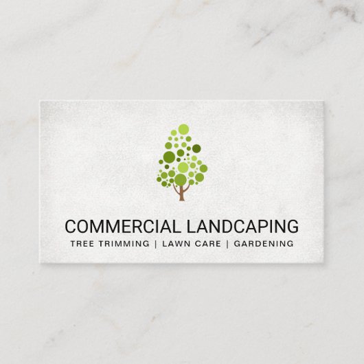 Carte De Visite Nature | Arbre | Jardinage | Paysage (Devant)