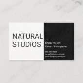 Carte De Visite Nature | Arbres (Dos)