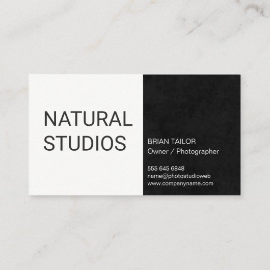 Carte De Visite Nature | Arbres (Dos)