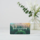 Carte De Visite nature art pins (Debout devant)