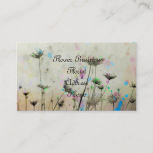 Carte De Visite Nature dans les couleurs