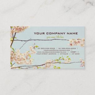 Carte De Visite Nature de floraison