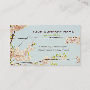 Carte De Visite Nature de floraison