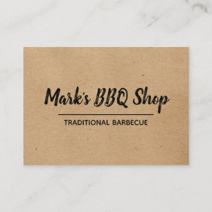 Carte De Visite Nature   Disposition   BBQ