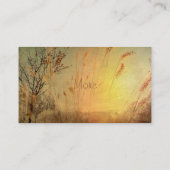 Carte De Visite Nature douce et jolie (Dos)