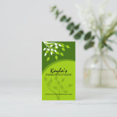 Carte De Visite Nature élégante (Debout devant)